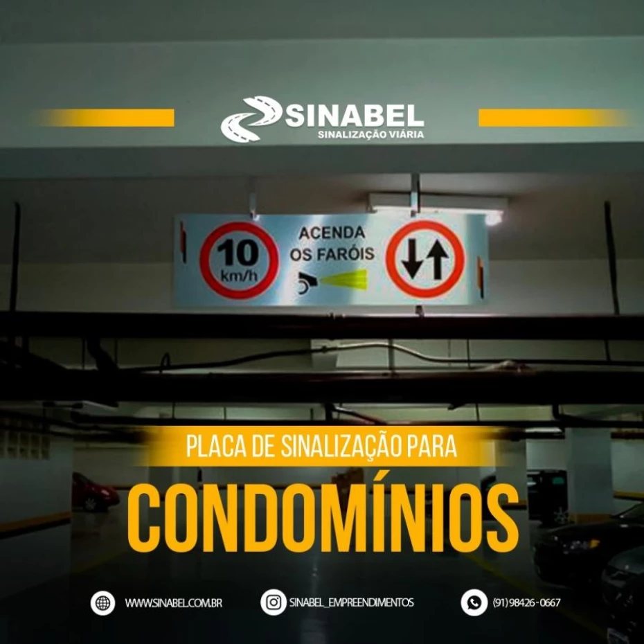 Foto 7:  — Sinabel Sinalização Viária