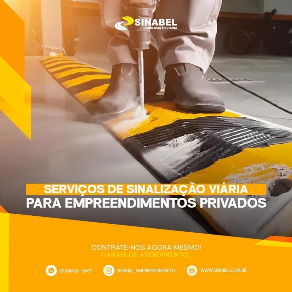Foto 3:  — Sinabel Sinalização Viária