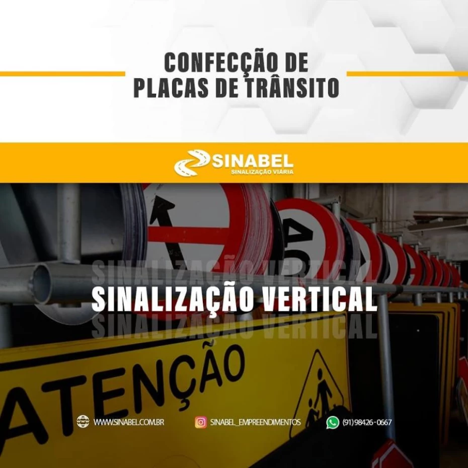 Foto 2:  — Sinabel Sinalização Viária